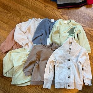 7 H&M Toddler Sweaters